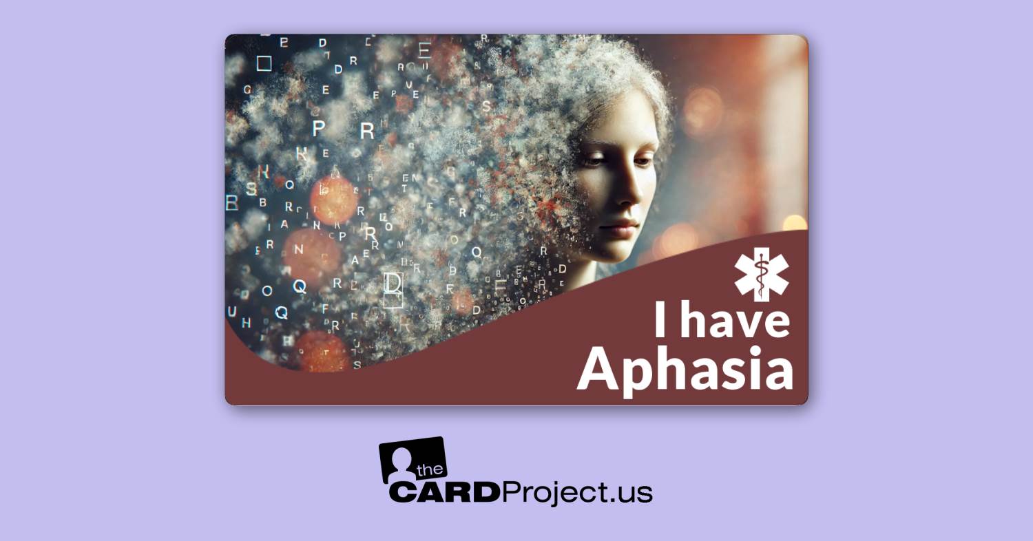 I Have Aphasia Design 3